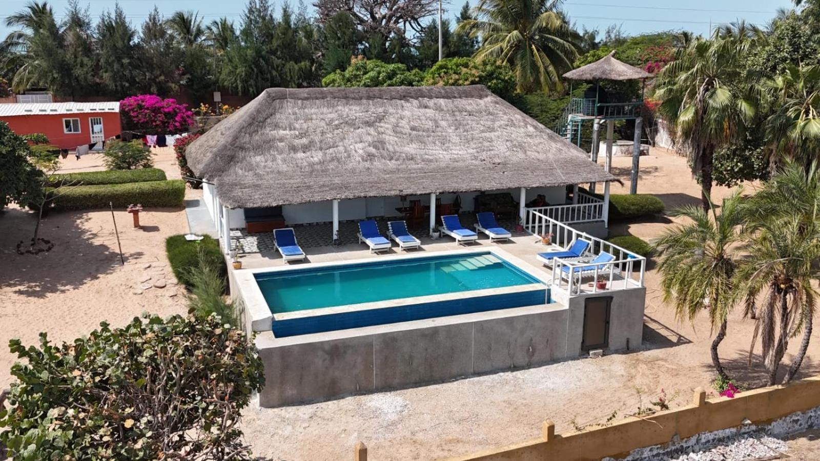 La Villa Sur La Plage Palmarin Exterior foto