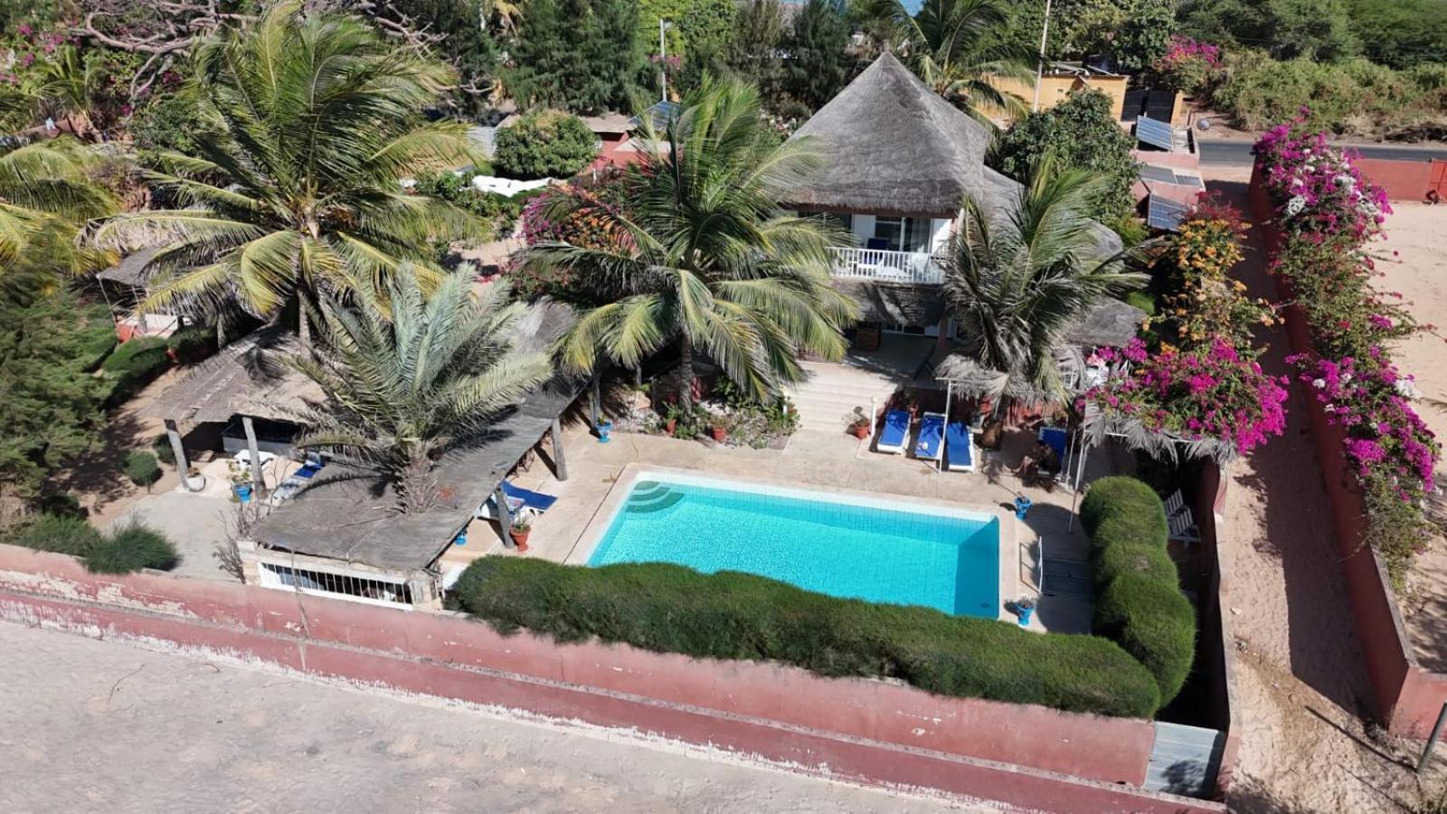 La Villa Sur La Plage Palmarin Exterior foto